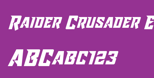 Raider Crusader Expanded