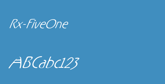 Rx-FiveOne