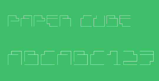 Paper Cube