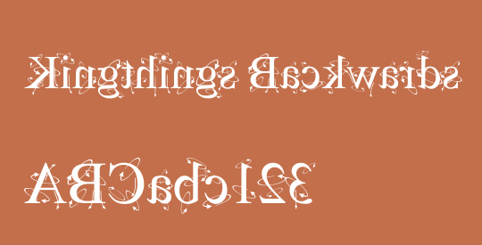Kingthings Backwards