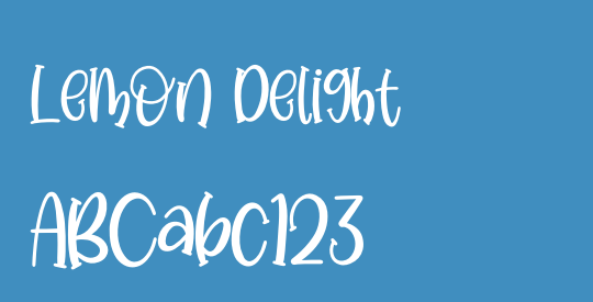 Lemon Delight