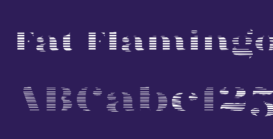 Fat Flamingo5 Stripes