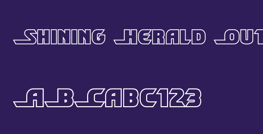Shining Herald Outline