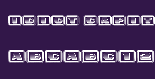 Idiot Capitals Gradient