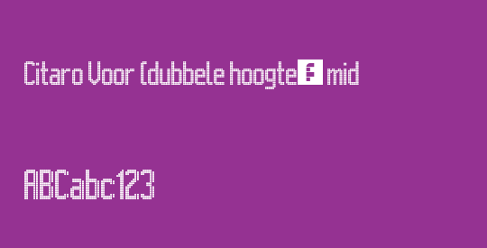 Citaro Voor (dubbele hoogte, midden/dubbel)