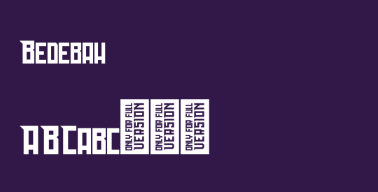 Bedebah