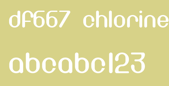 DF667  Chlorine
