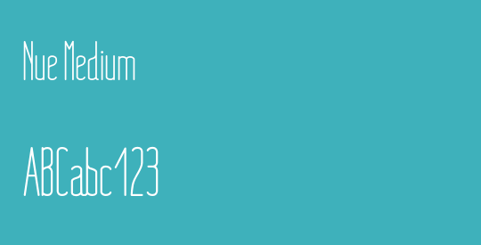 Nue Medium