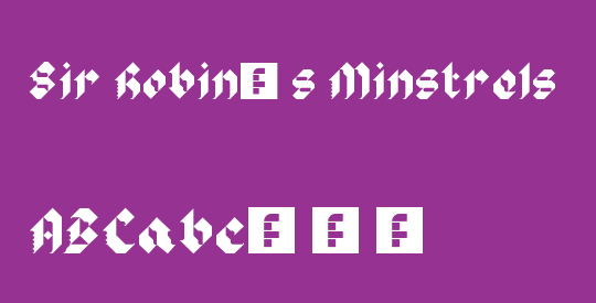 Sir Robin's Minstrels