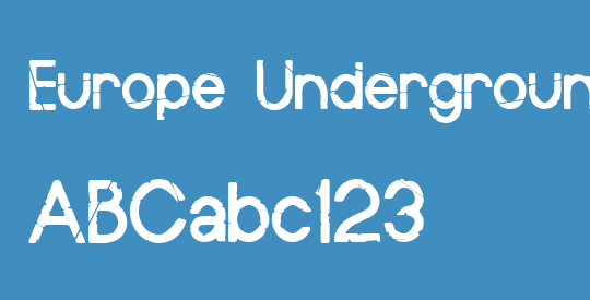 Europe Underground Worn