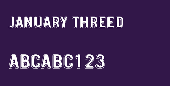 January Threed