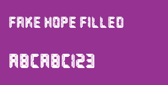 Fake Hope Filled