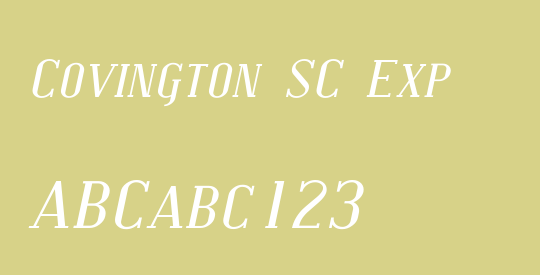 Covington SC Exp