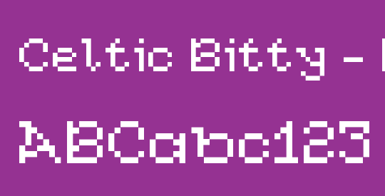 Celtic Bitty - Modern