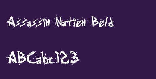 Assassin Nation Bold