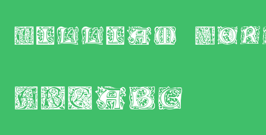 William Morris Initials