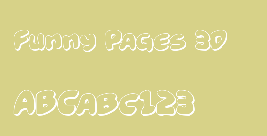 Funny Pages 3D