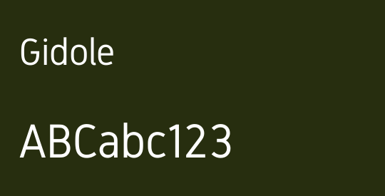 Gidole