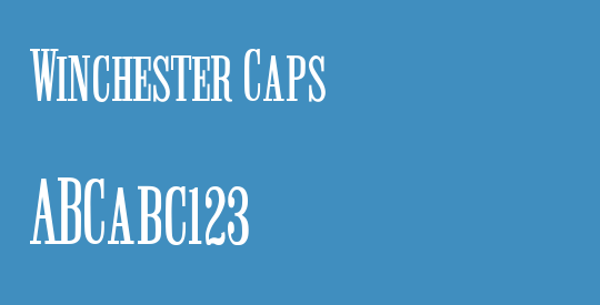 Winchester Caps