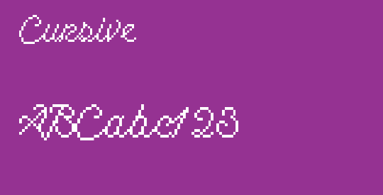 Cursive