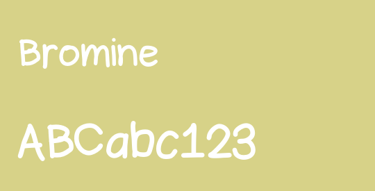 Bromine