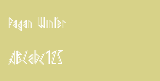 Pagan Winter