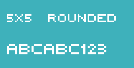 5x5 rounded