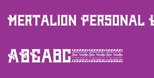 Mertalion Personal Use