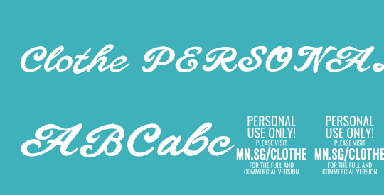 Clothe PERSONAL USE ONLY