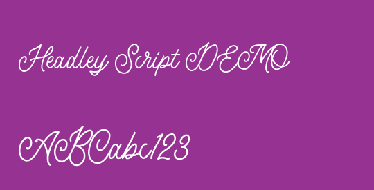 Headley Script DEMO