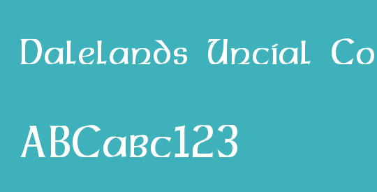 Dalelands Uncial Condensed