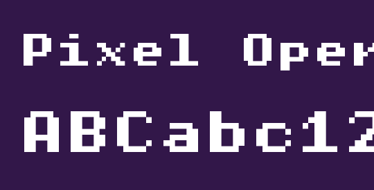 Pixel Operator Mono HB 8