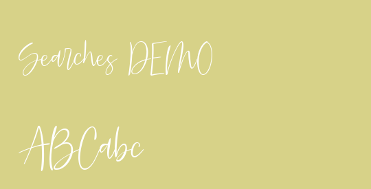Searches DEMO
