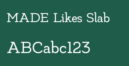 MADE Likes Slab