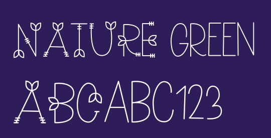 NATURE green