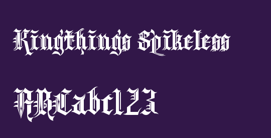 Kingthings Spikeless