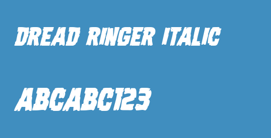 Dread Ringer Italic