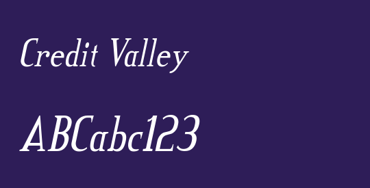 Credit Valley