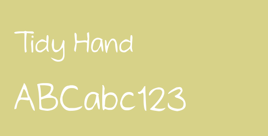 Tidy Hand