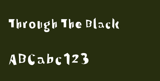Through The Black