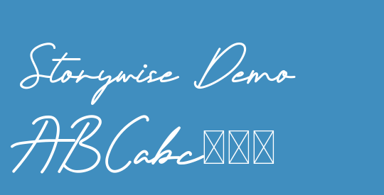 Storywise Demo