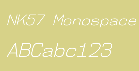 NK57 Monospace