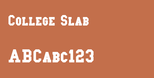 College Slab