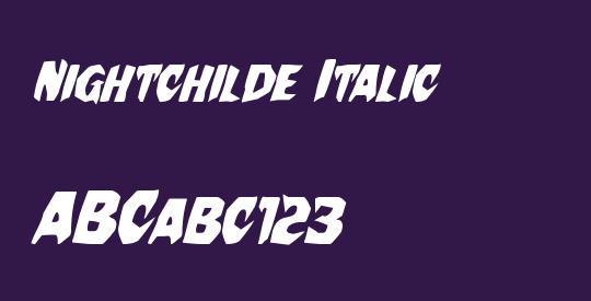 Nightchilde Italic