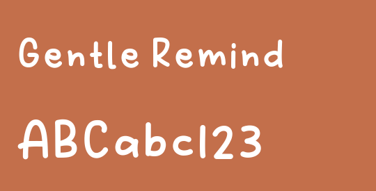 Gentle Remind