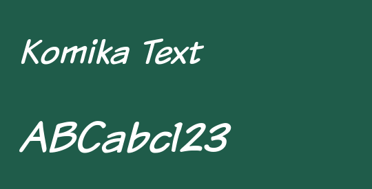 Komika Text