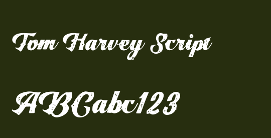 Tom Harvey Script