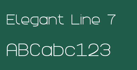 Elegant Line 7