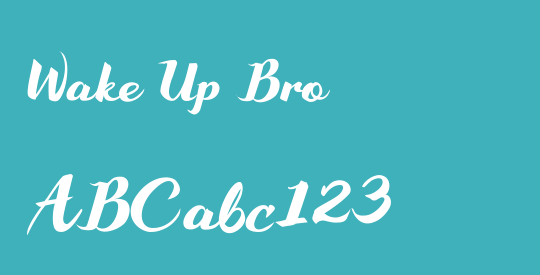 Wake Up Bro