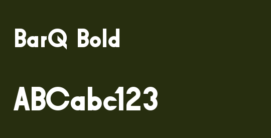 BarQ Bold